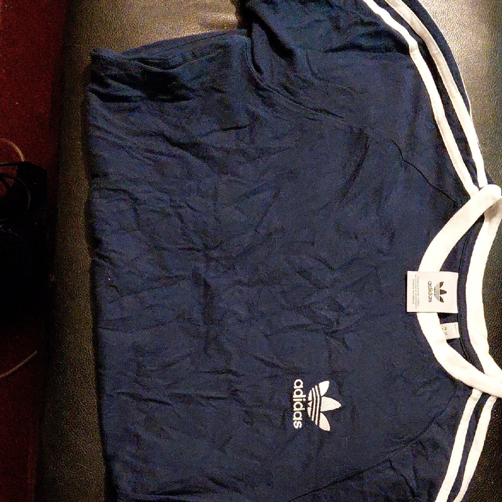 Adidas Men's Dark Blue Athletic Shorts